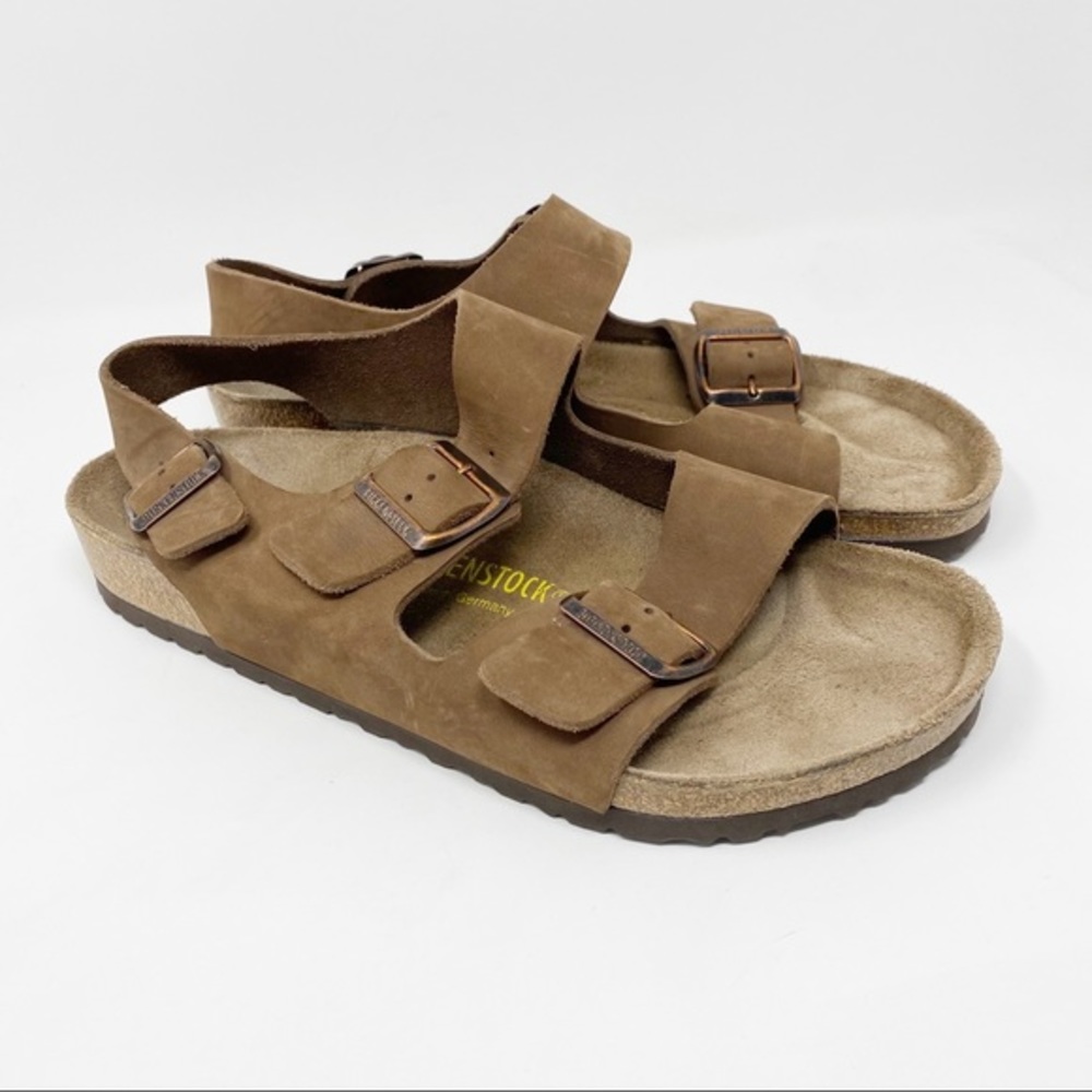 Birkenstock Milano Leather Sandals 42